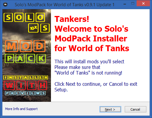 9.18 Solo’s ModPack v.0